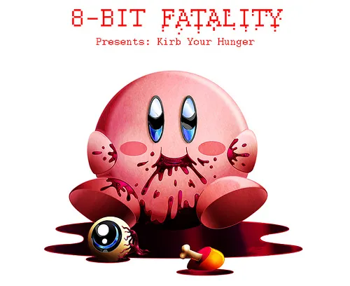 8-Bit Fatalities: Kirby par TastyPaints.com