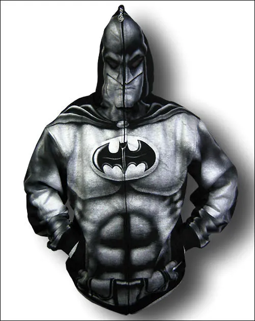 Lot 29 Urban Wear - Batman Full Zip Up Hoodie