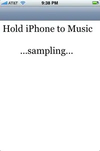 Logo de l'application de reconnaissance de chansons pour iPhone