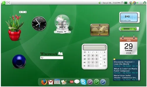 Capture d'écran de la page de téléchargement de gOS Beta 3