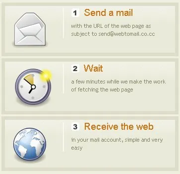 WebToMail - exemple d'email filtré