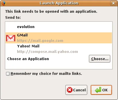 Icône de l'extension Gmail pour Firefox