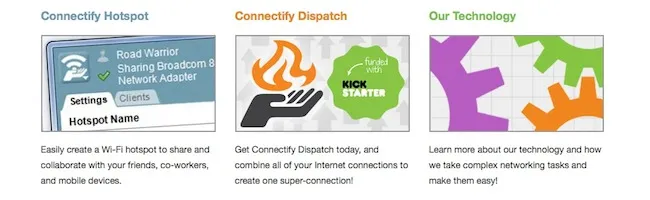 Connectify - Transformez votre ordinateur en point d'accès Wifi