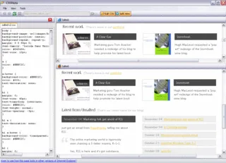 Capture d'écran de l'interface de Firefox affichant les résultats de débogage CSS