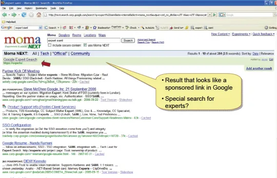 Capture d'écran de l'outil de test de vitesse de Google pour les sites web