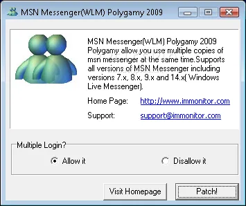 MSN Messenger Polygamy 2009 screenshot 1