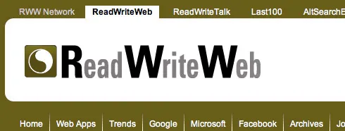 Read Write Web Logo / Color Blind