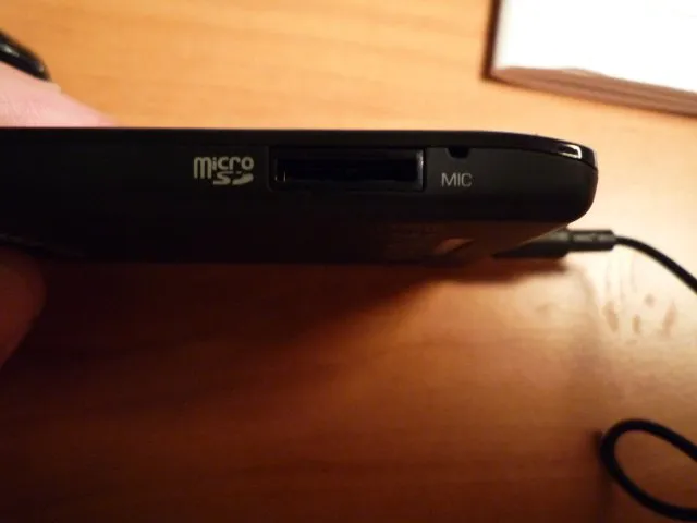 micro SD sansa fuze
