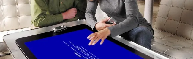 Capture d'écran du logiciel Touchless SDK de Microsoft permettant de contrôler un ordinateur sans contact physique