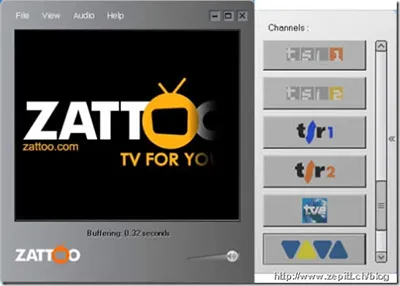 Zattoo - IPTV