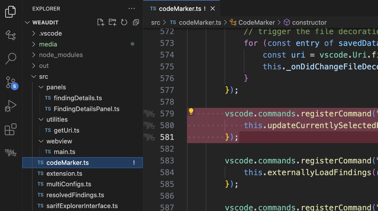 weAudit – Une extension Visual Studio Code pour ceux et celles qui font de l’audit