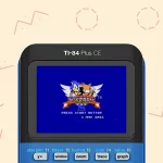 Sonic 2 Master System portée sur TI-84+ CE !