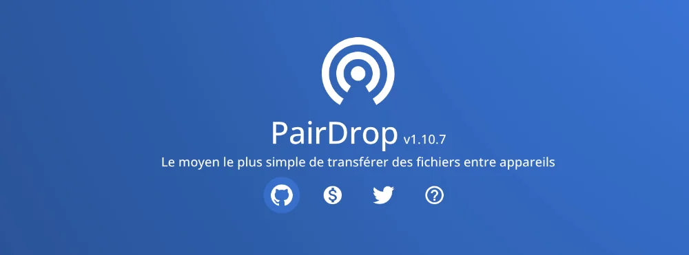 PairDrop – Le partage de fichiers P2P en mode AirDrop dans votre navigateur