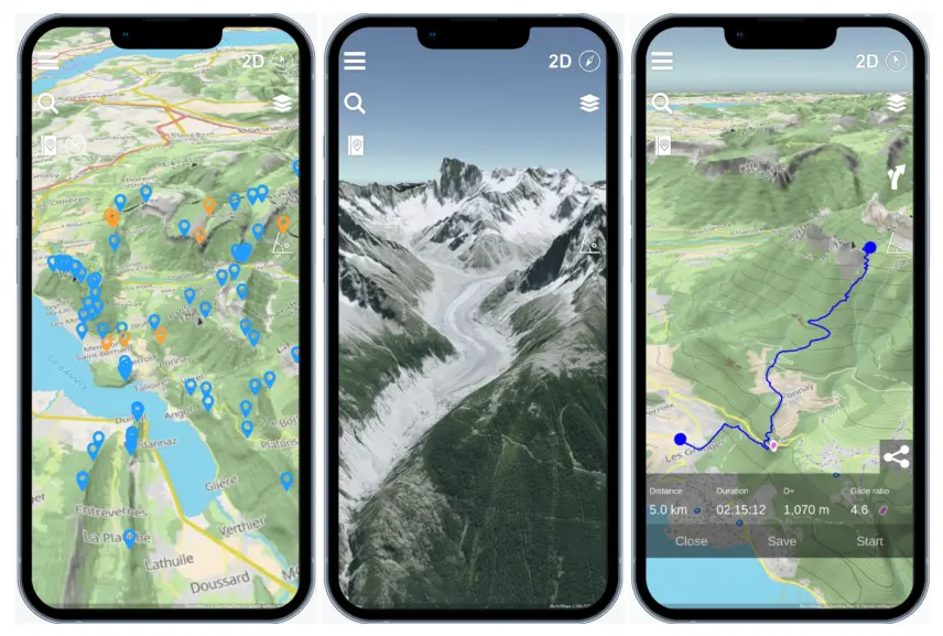 Relief Maps – L’app d’itinéraires indispensable pour vos aventures outdoor
