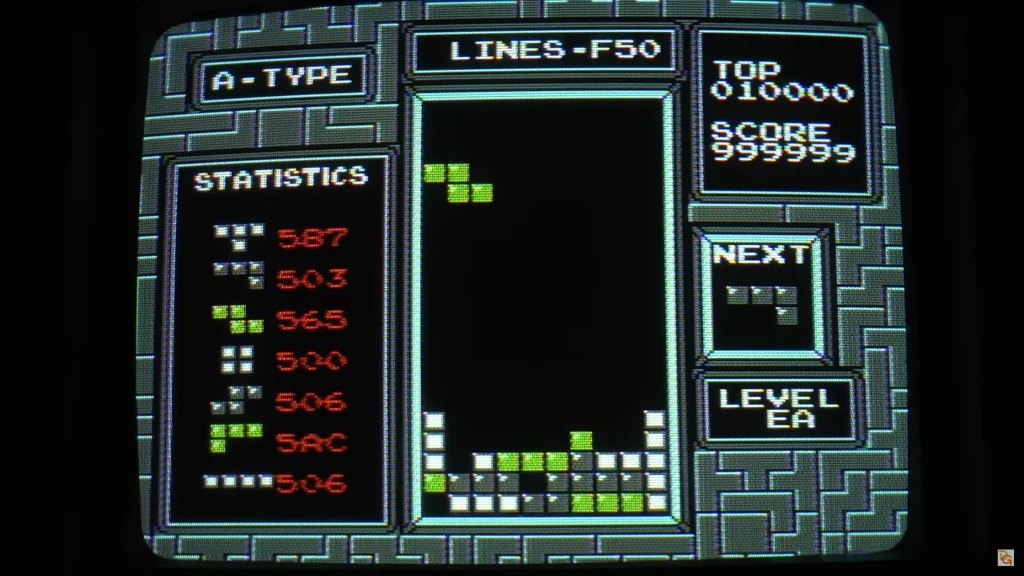Reprogrammer Tetris NES en pleine partie – Un hack vraiment dingue ?