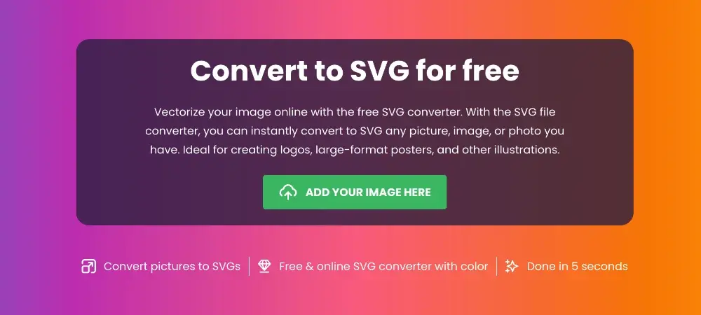 Vectorizer Image – Pour convertir facilement vos images en SVG